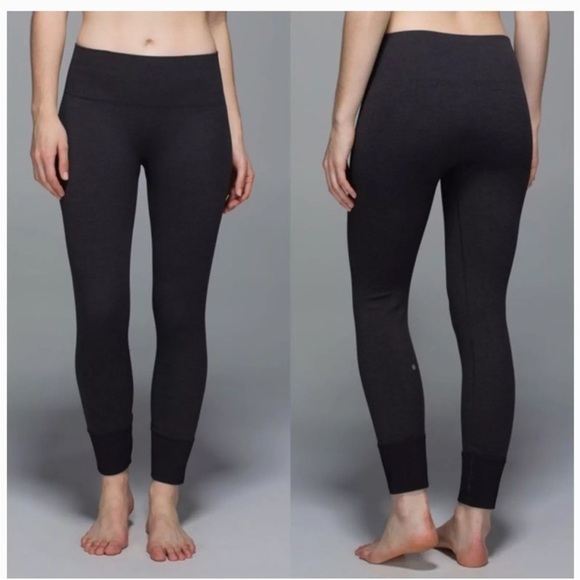 Lululemon Ebb to Street Dark Gray Leggings - Picture 3 of 15